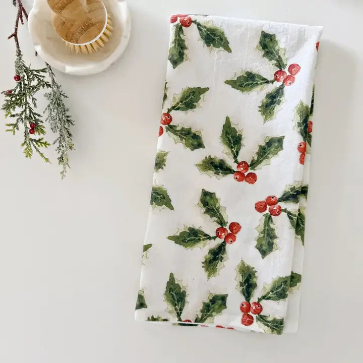 Holiday Tea Towel