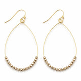 Aster Earrings in Champagne