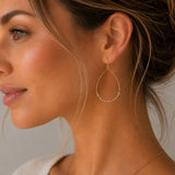 Aster Earrings in Champagne
