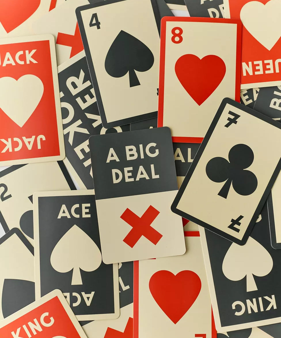 A Big Deal Giant Playing Cards - Brass Monkey