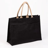 Jute Pocket Tote - Large