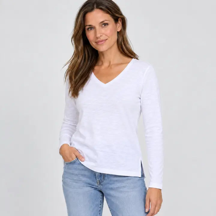 Long Sleeve V-Neck Shirt