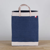 Bazaar Jute and Leather Market Tote Bag