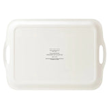 Navy Plaid Tray