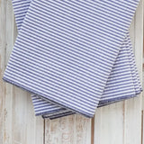 Seersucker Cocktail Napkins - Set of Four