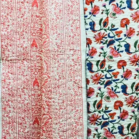 Quilted Throw Blanket