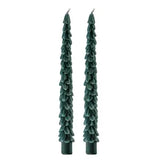 Green Tree Taper Candles